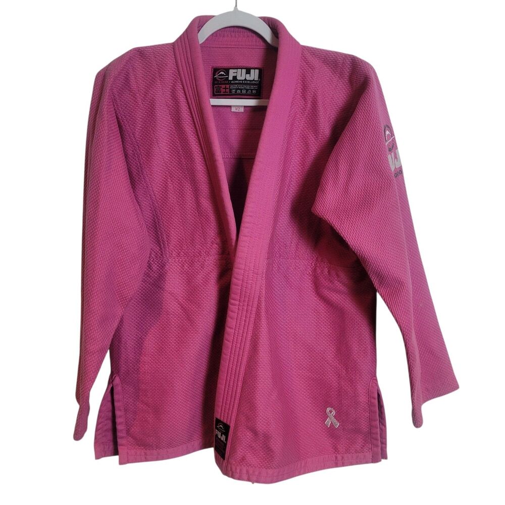 Fuji All Around Women's Brazilian Jiu Jitsu Kimono Size W2 GI Pink Marshal Arts